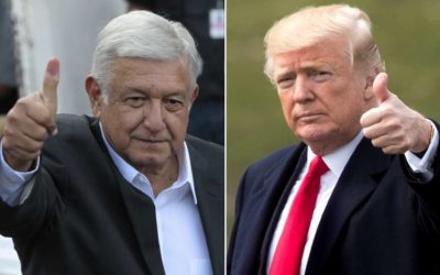 Panistas exigen acompañar a Obrador en su visita con Trump