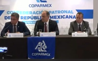 Se congratula Coparmex por nombramiento de nuevos Consejeros de INE