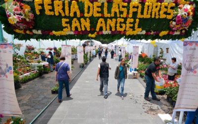 No se pierda la Feria de las Flores en San Angel