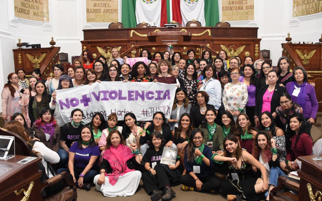 Parlamento de Mujeres de la CDMX llama a detener feminicidios