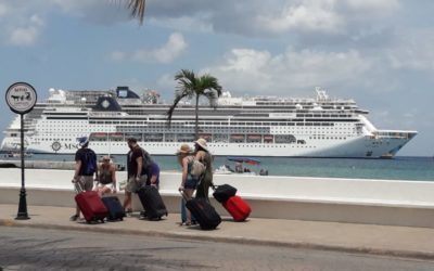 Pierde Cozumel y Mahahual más de 720 mil turistas vía 120 cruceros
