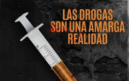 Arranca campaña  «En el mundo de las drogas no hay final feliz»