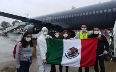 Han regresado casi 10 mil mexicanos varados en extranjero