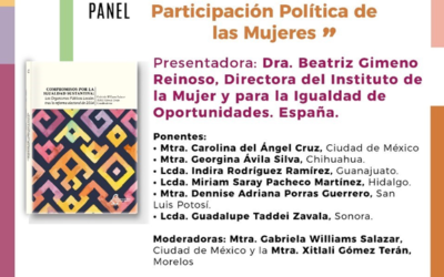Realiza IECM Panel virtual sobre Participación Política de Mujeres