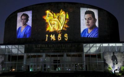 Se reconoce al personal del IMSS con  “Mural a los Héroes de la Salud” en CMN Siglo XXI