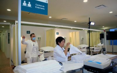 Sector Salud con amplia disponibilidad de camas para atención de COVID