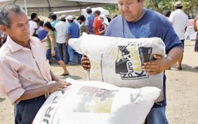 Fertilizante gratuito para incrementar rendimiento de cultivos en México