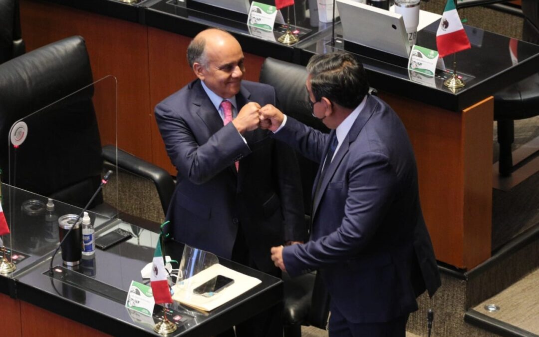 Avala Senado licencias a  Félix Salgado y Citlalli Hernández