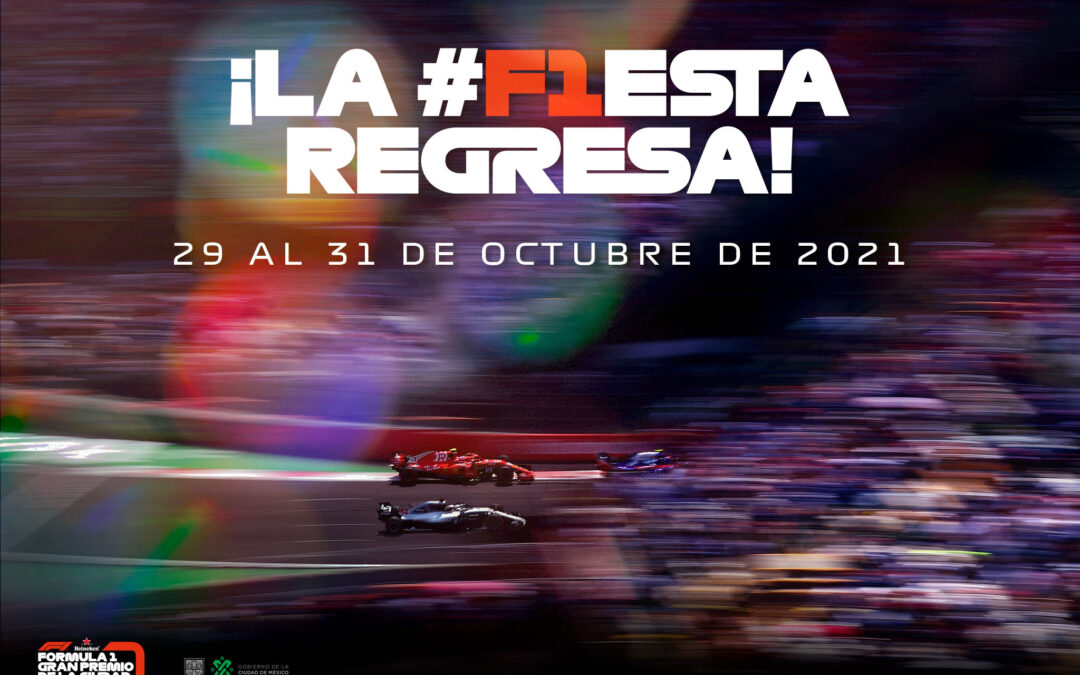 Ya tiene fecha la Fórmula 1 en CDMX, será del 29 al 31 de octubre de 2021
