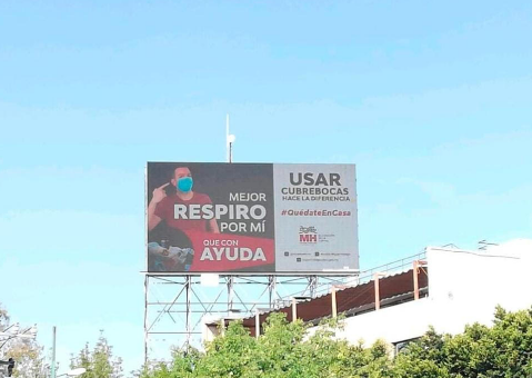 Lanzan en Miguel Hidalgo campaña de uso de cubrebocas