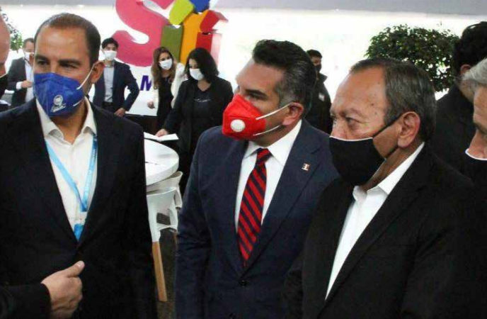 PAN, PRI Y PRD piden que se actúe a favor del derecho en Michoacán