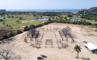 Avanza construcción de Arena GNP Seguros para  Abierto Acapulco 2022