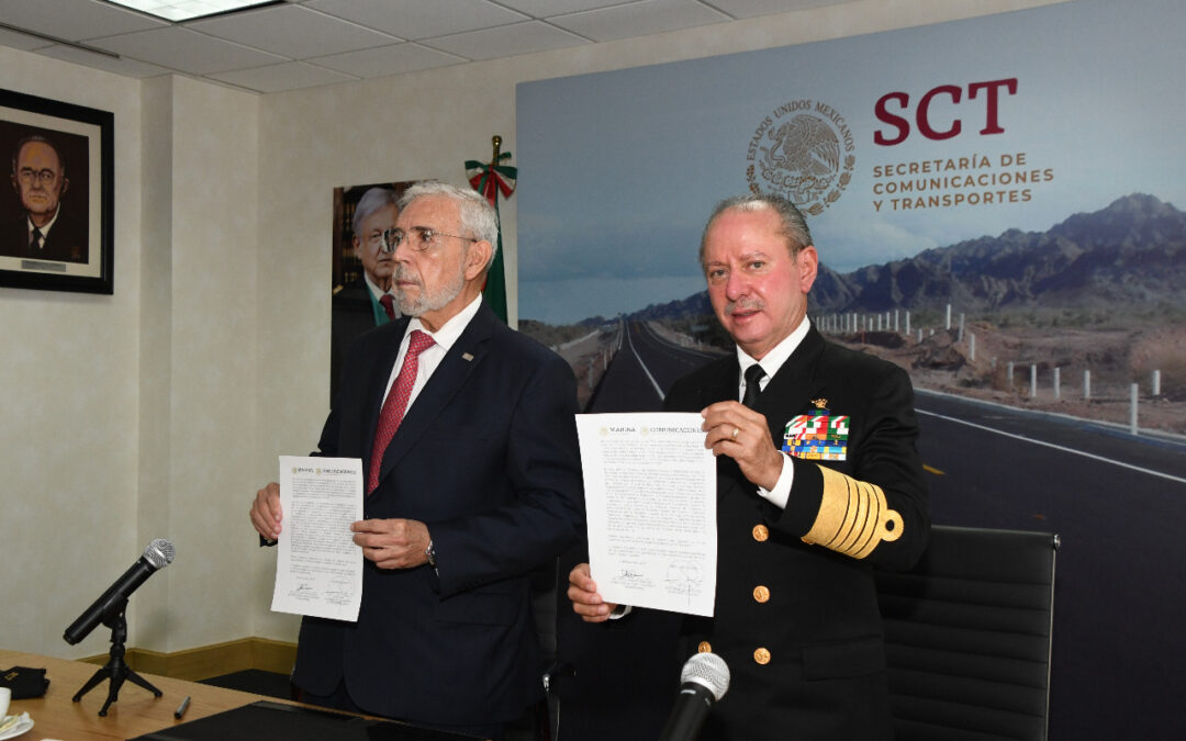 SCT traspasa coordinación de marina mercante a Semar