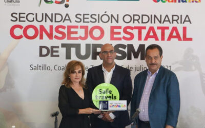 Obtiene Coahuila el Safe Travels Stamp del WTTC