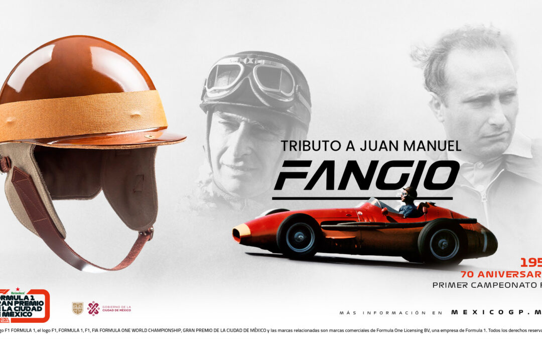 Ganador de Pole Position del México GP  recibirá casco de Juan Manuel Fangio
