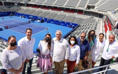 Inauguran nueva sede del Abierto Mexicano de Tenis en Acapulco