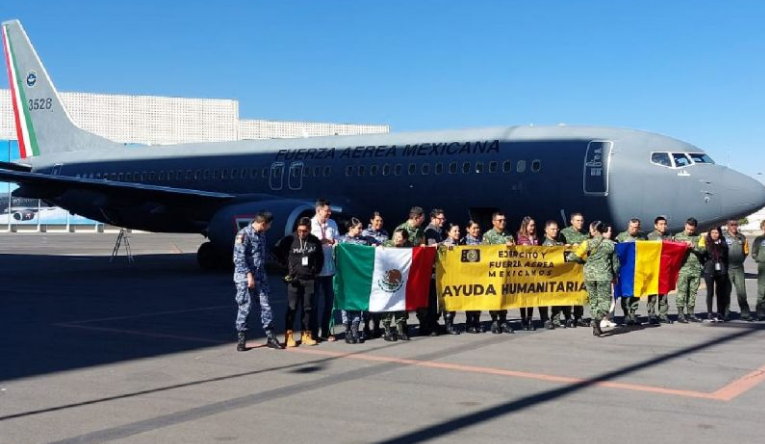 Envían avión rumbo a Rumania por mexicanos que huyeron de Ucrania