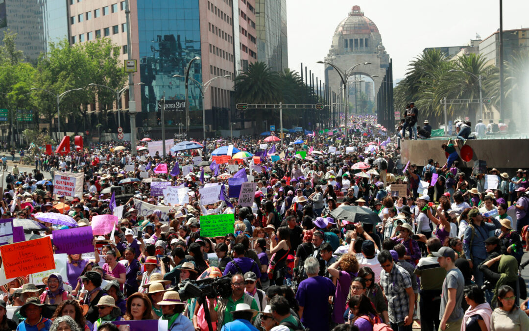 Avanza Marcha 8M CDMX por Día Internacional de la Mujer