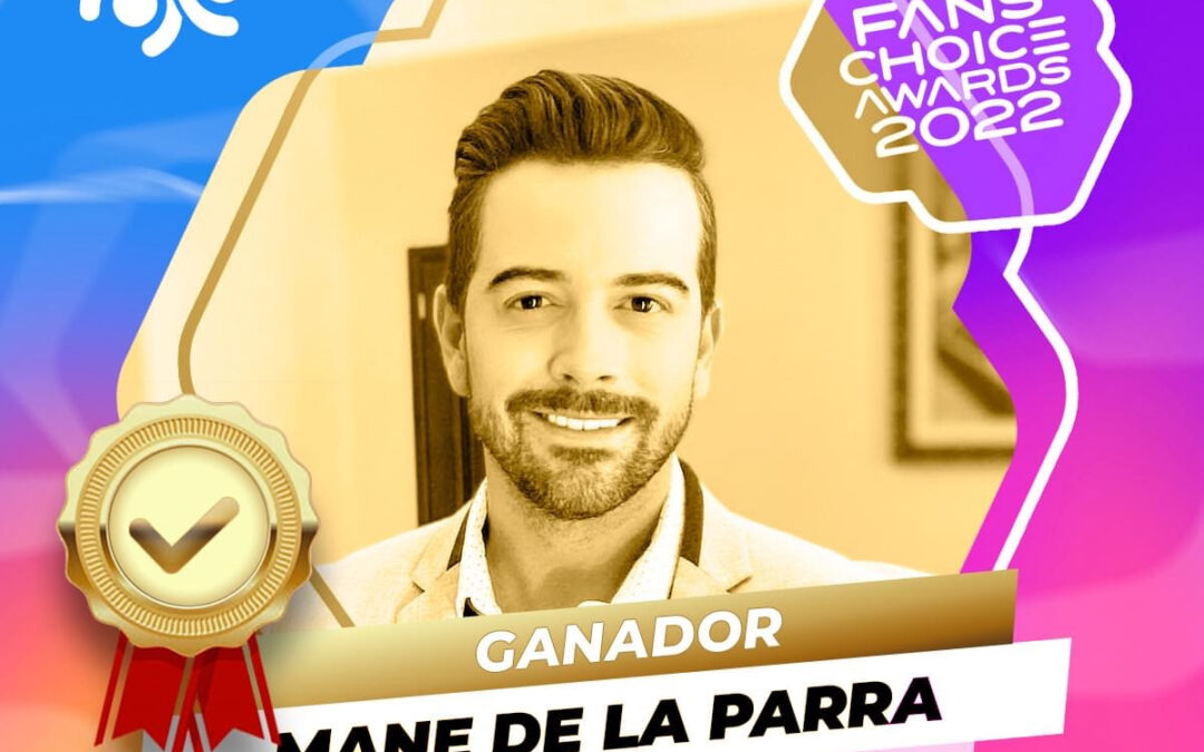 Eligen a Mane de la Parra ‘Mejor Cantante Pop Latino’
