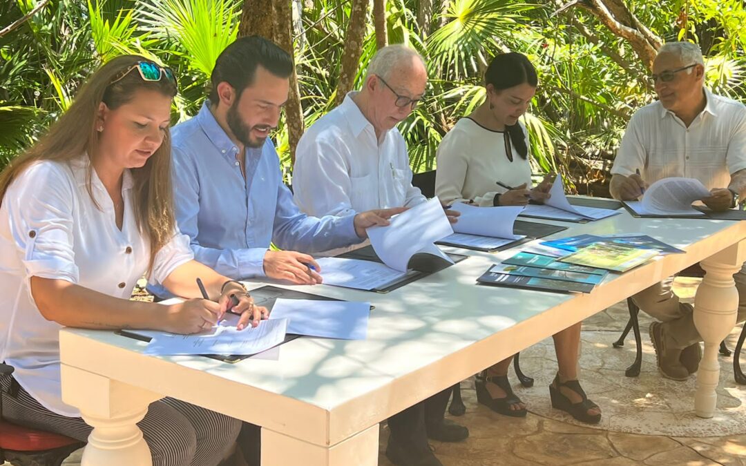 Firman MoU Intersectorial en Quintana Roo a favor del turismo sustentable