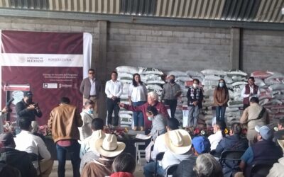Inicia Agricultura entrega de fertilizante gratuito en Puebla