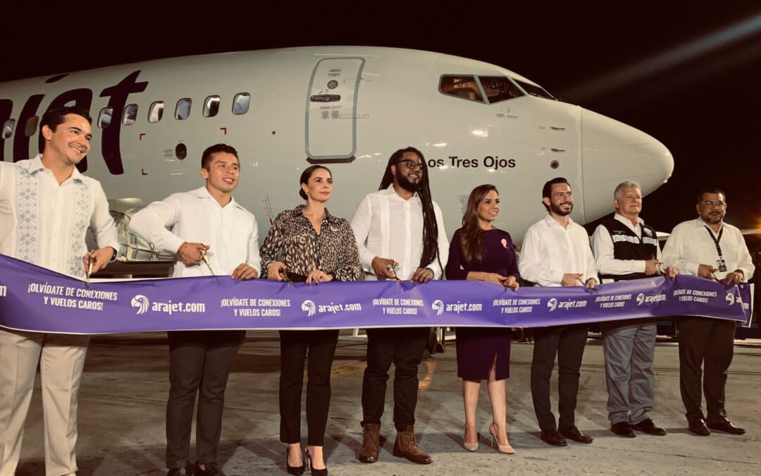 Arajet aterriza en Cancún para fortalecer conectividad