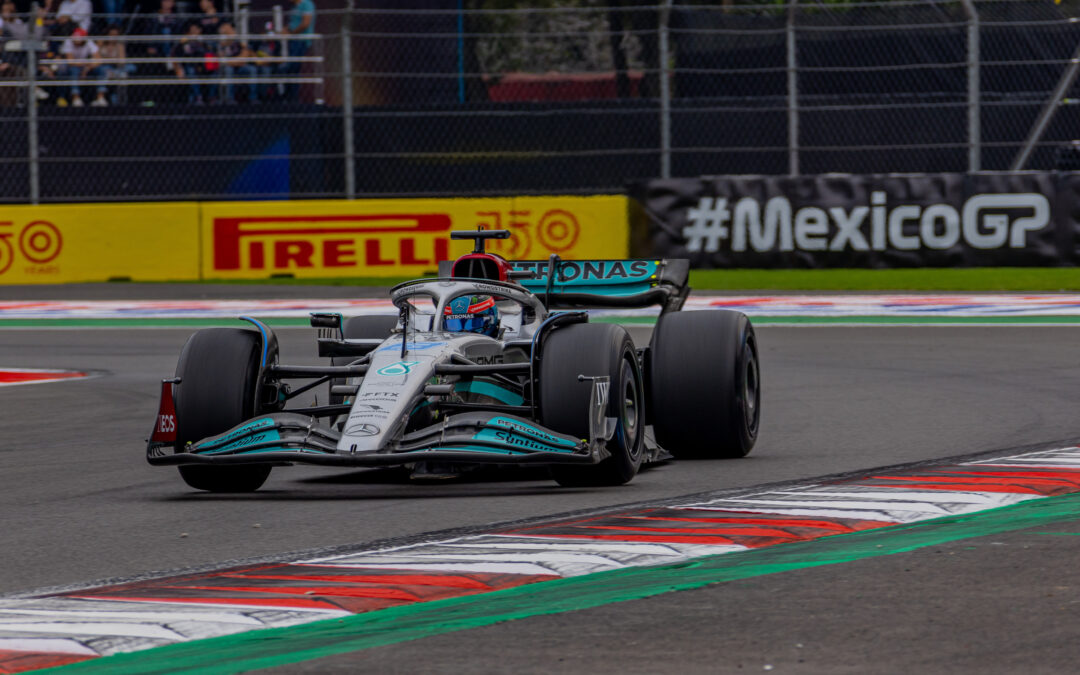 George Russell es el más rápido en primer día del México GP