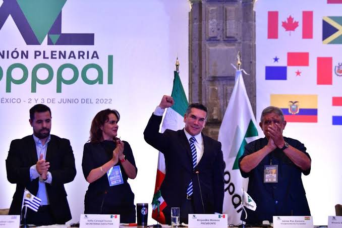 Alejandro Moreno inicia su periodo 2022-2026 como presidente de la COPPPAL