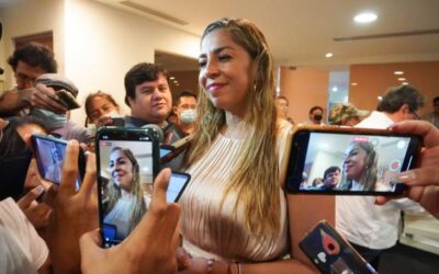 Senadores de Morena buscan consenso para que Marybel Villegas presida el Senado