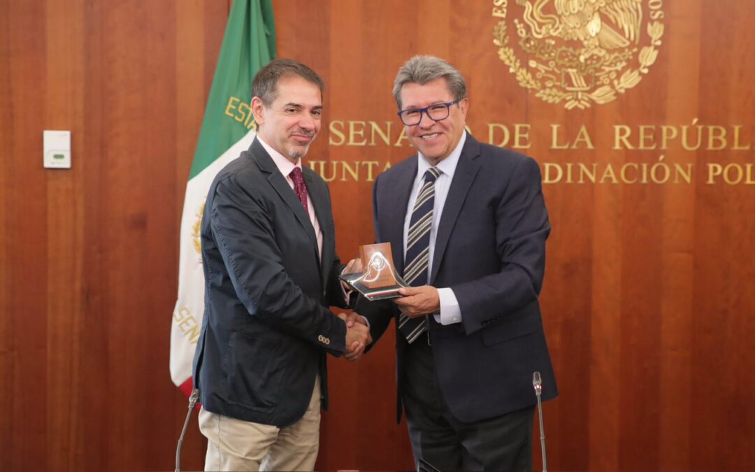 De alto nivel, la Interparlamentaria México-España, adelanta Monreal