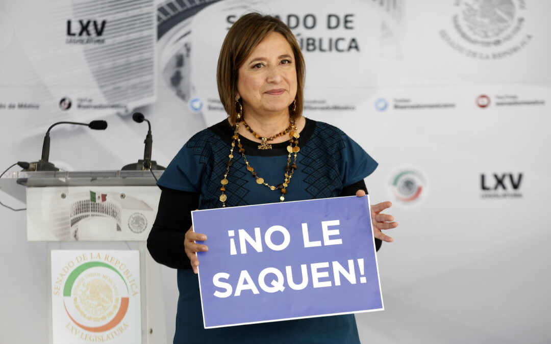 Celebra Xóchitl Gálvez que juez admitiera demanda sobre derecho de réplica