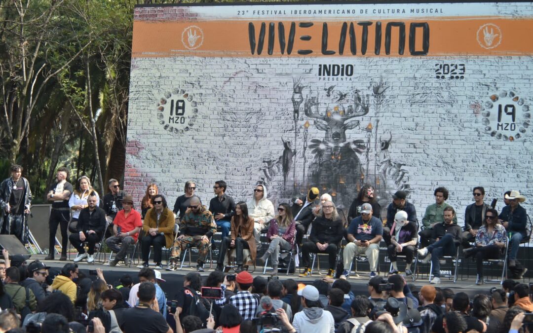 “Vive Latino” presenta edición 2023 con lucha libre, Casa Comedy y propuesta ambiental