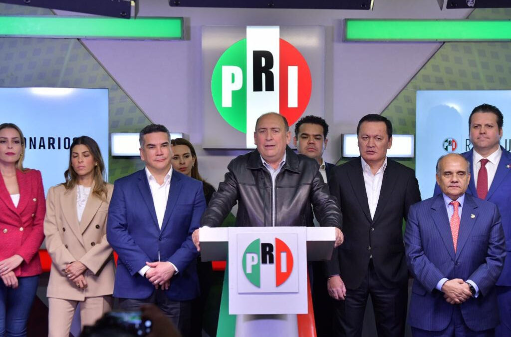 PRI en Senado y Diputados trabajarán unidos por el bien de México y del partido