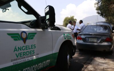 Ángeles Verdes estima proporcionar mil 804 servicios durante fin de semana largo
