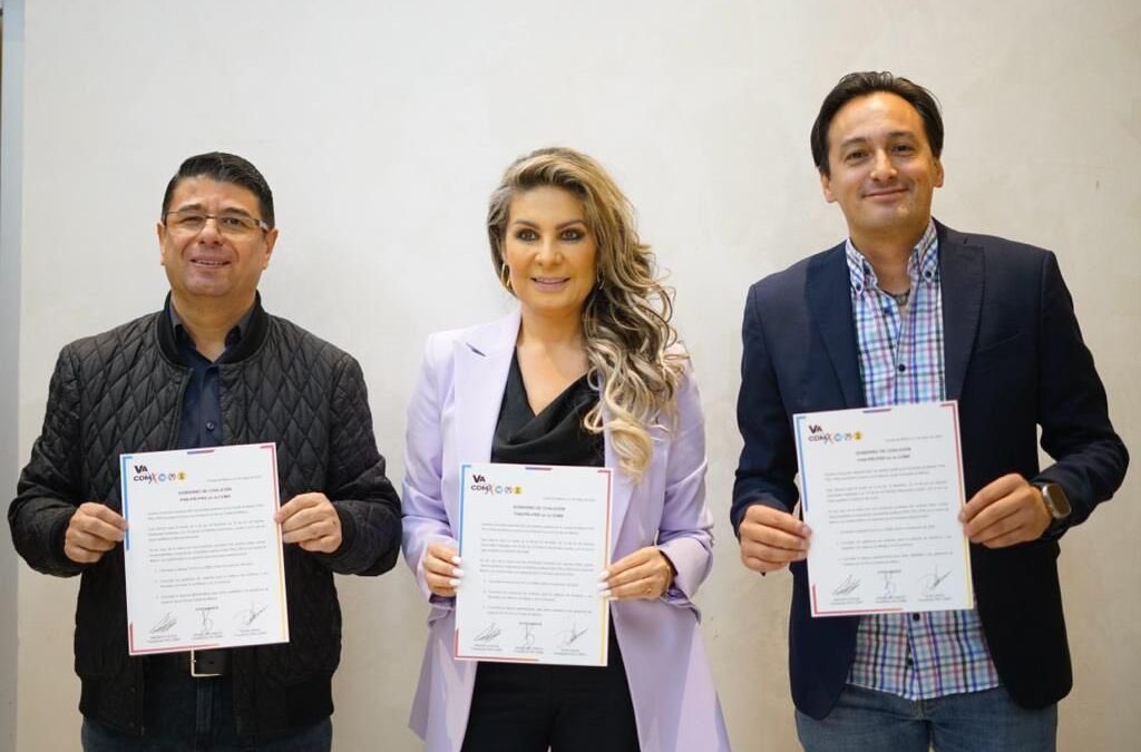 PRI, PAN y PRD irán por gobierno de Coalición en CDMX