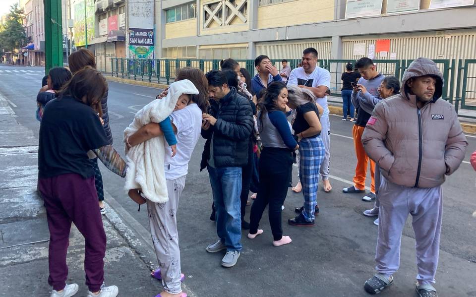 Se registra sismo en la alcaldía Benito Juárez