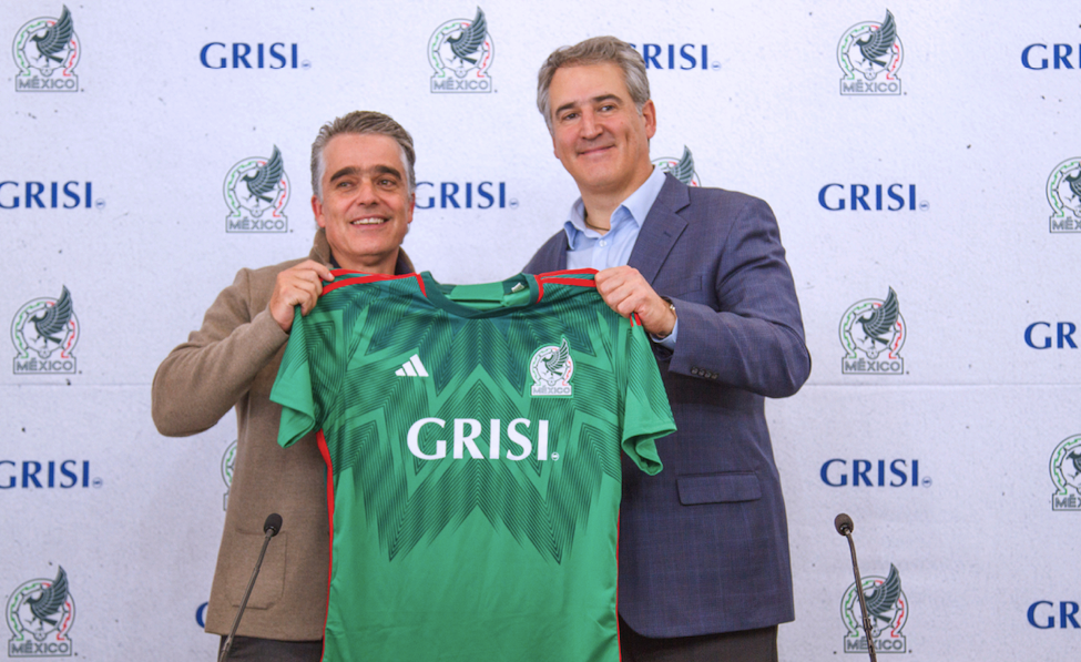 Federación Mexicana de Fútbol presenta a Grupo GRISI como Patrocinador de la Selección Nacional