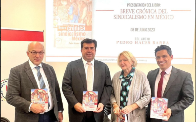 Pedro Haces presenta libro en Berlín «Breve Crónica del Sindicalismo en México»