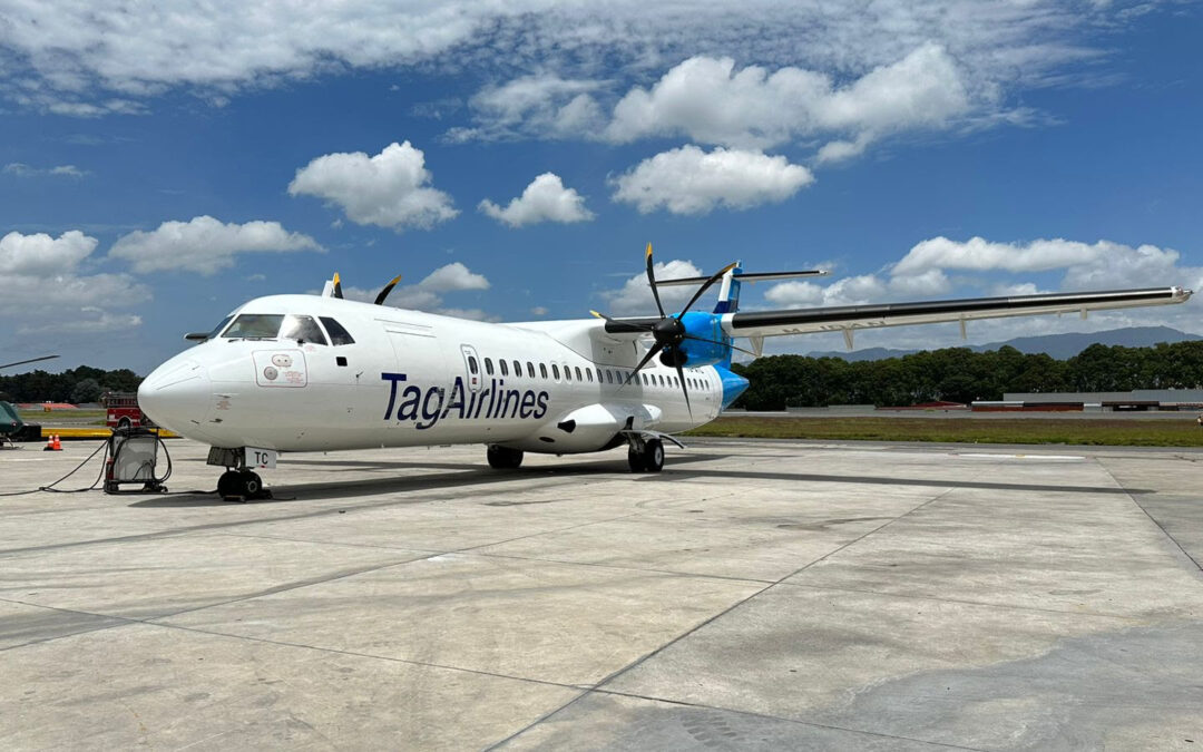 Fortalece Tag Airlines su flota con la incorporación de un tercer 72-500