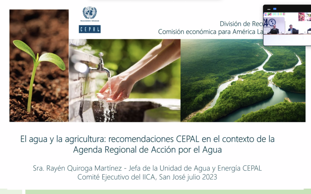 Convoca México a países de América a uso eficiente del agua en agricultura