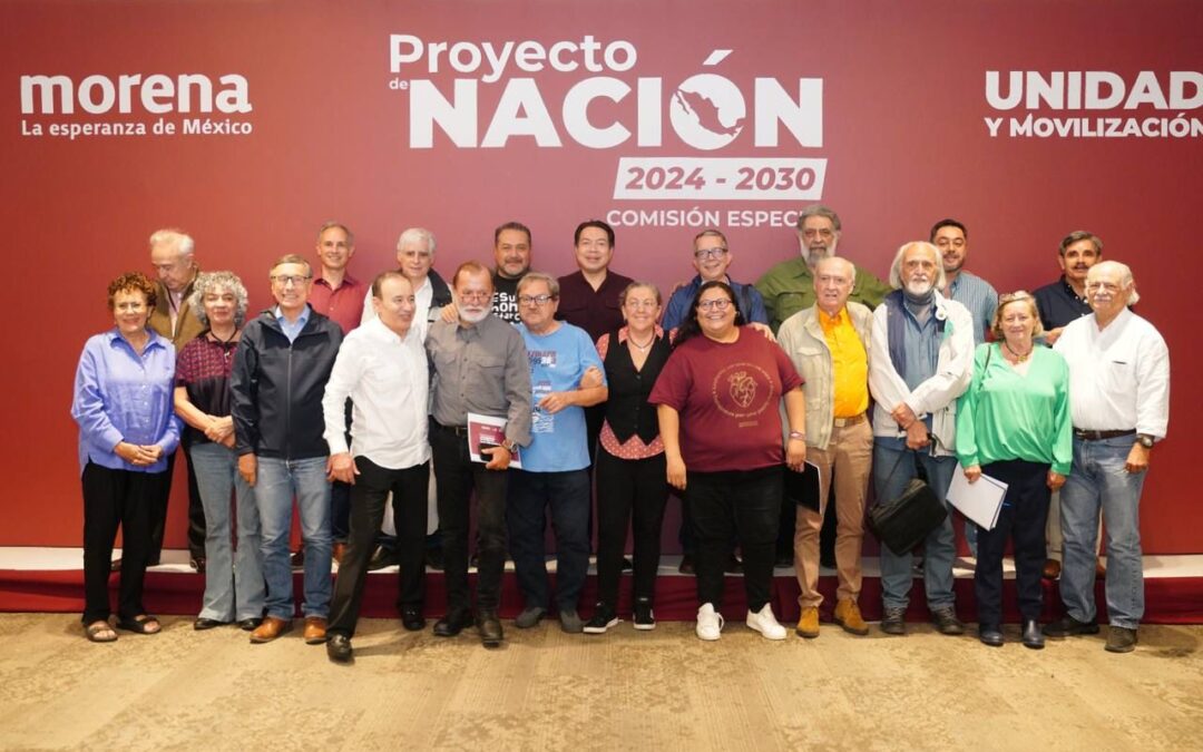 Celebra Mario Delgado instalación de Comisión del Proyecto de Nación 2024-2030