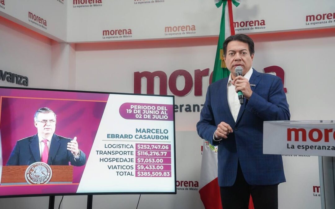 Aspirantes de Morena a coordinar la Defensa de la Transformación reportan gastos