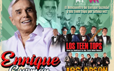 Enrique Guzmán y Los Teen Tops se reencontrarán por última vez en enero de 2024