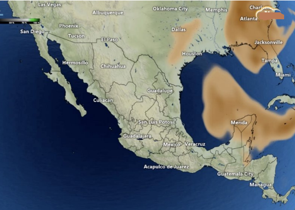 Este 15 de julio, arribará a México nueva nube de polvo del Sahara