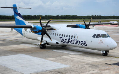 Reporta Tag Airlines crecimiento de 40% en pasajeros transportados