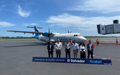 Impulsan Tag Airlines y Ventur Travel el turismo entre El Salvador y Roatán
