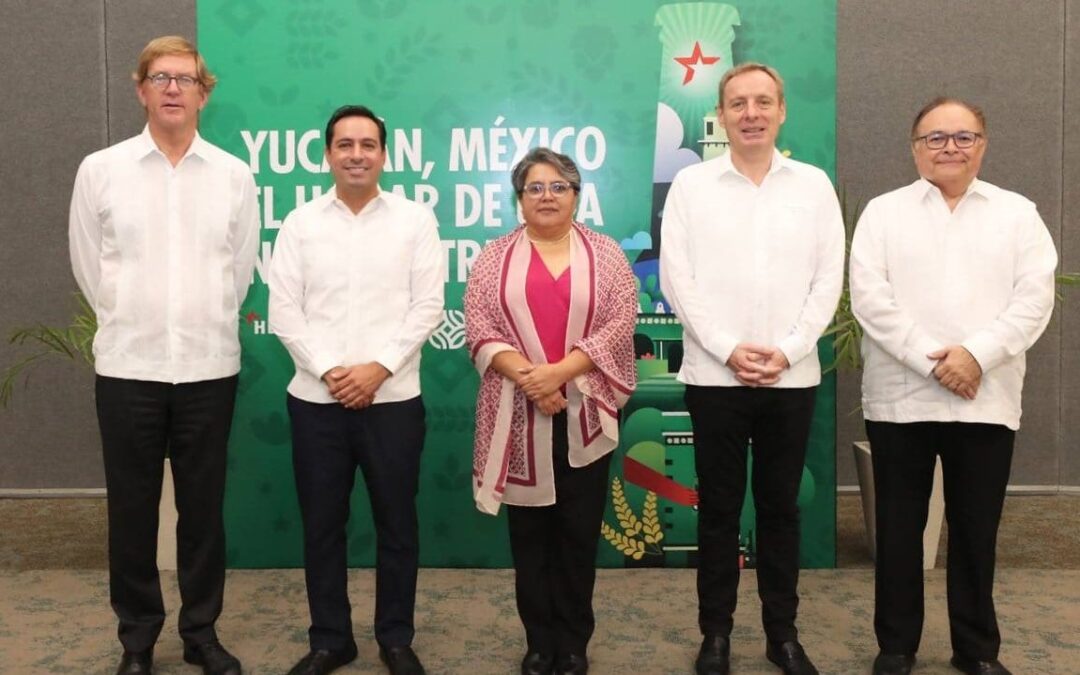 Heineken invertirá más de 8 mil mdp en nueva planta de cerveza en Kanasín, Yucatán