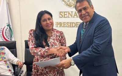 Ana Lilia Rivera refrenda compromiso con derechos políticos de migrantes