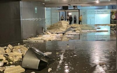 Aeropuerto de Acapulco severamente afectado por Otis, suspende operaciones
