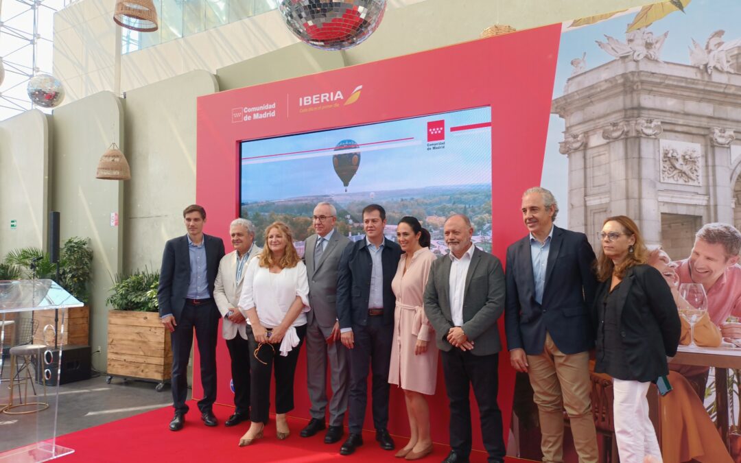Iberia y Comunidad de Madrid presentan en México su nueva estrategia de Turismo